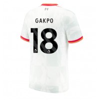 Camiseta Liverpool Cody Gakpo #18 Tercera Equipación Replica 2024-25 mangas cortas